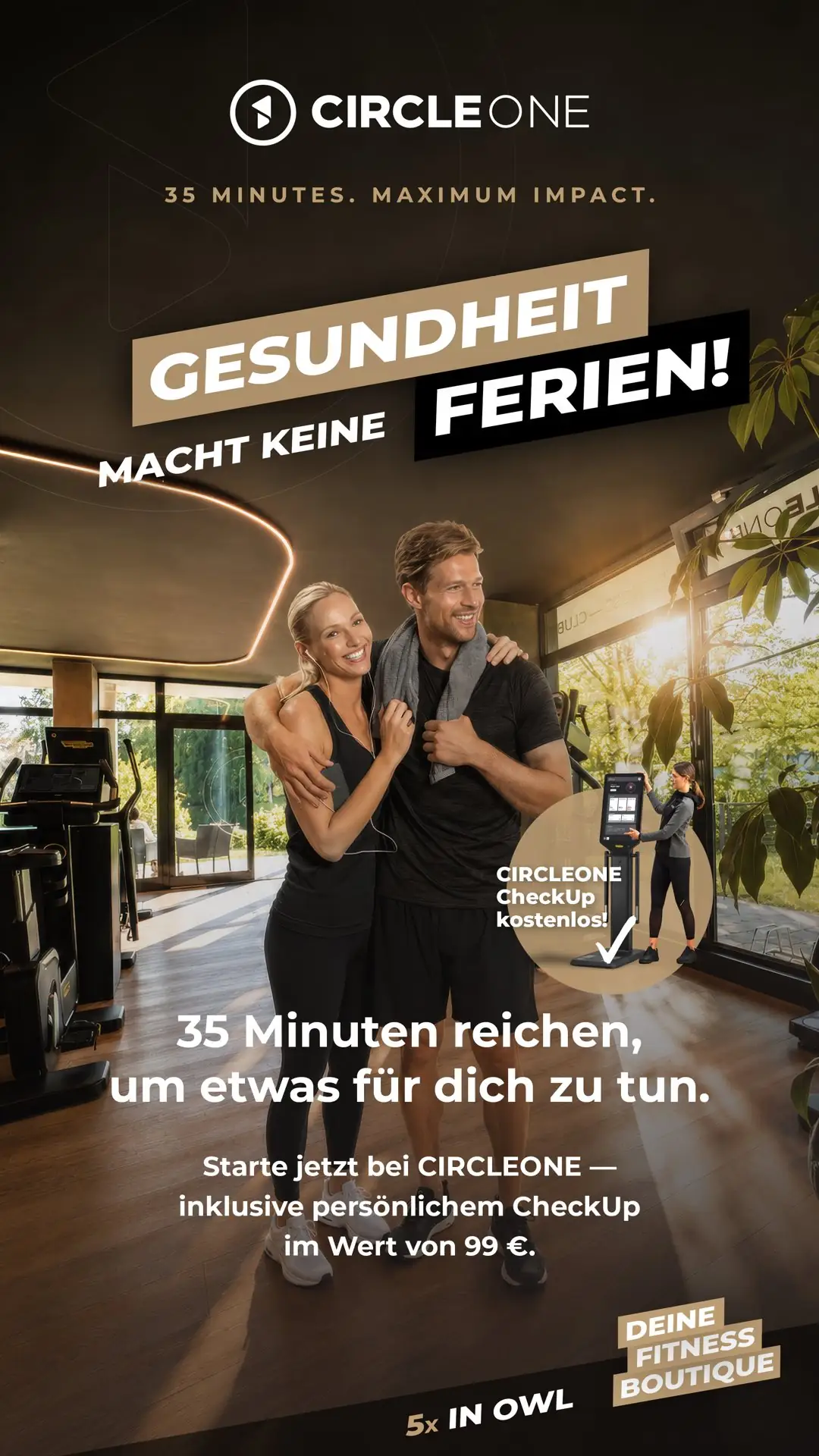 CIRCLEONE Sommeraktion 2026: Gesundheit macht keine Ferien — CheckUp kostenlos